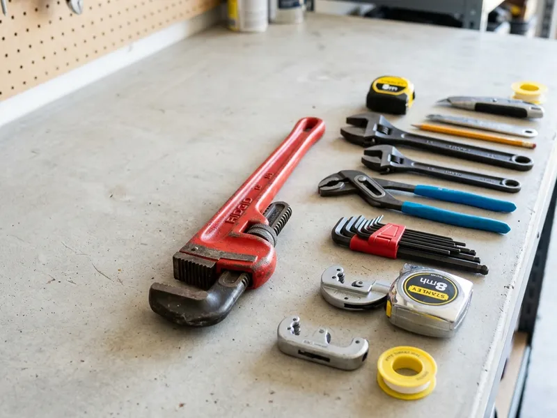 Professional plumbers in Wallace, IN equipped with top-tier tools for residential and commercial plumbing services.